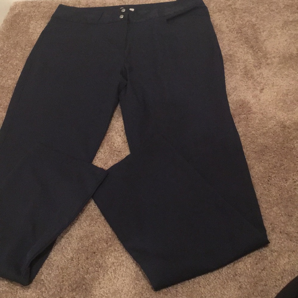 Navy blue golfing pants